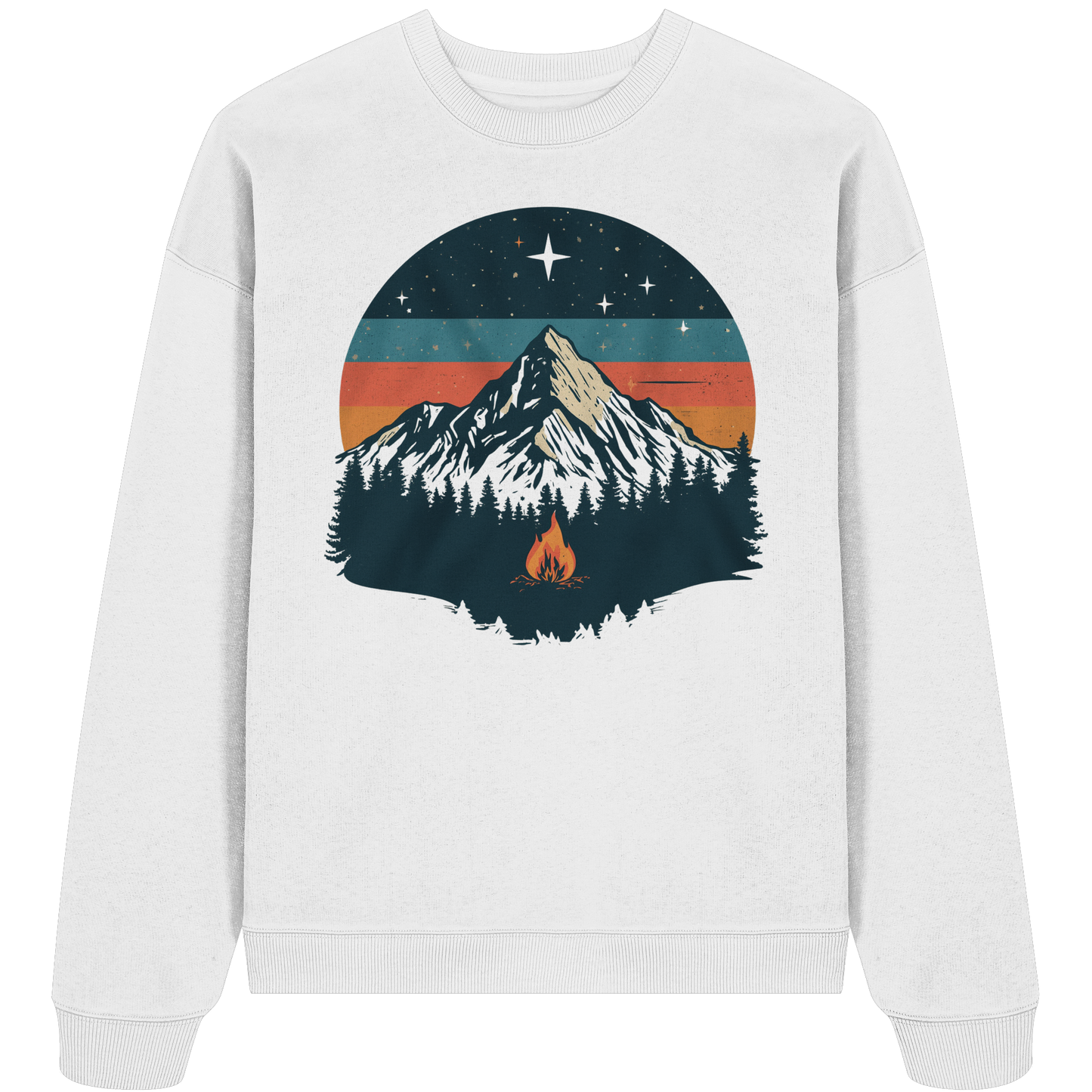 Clever Outdoor Direct Mountain - Organic Oversize Sweatshirt
