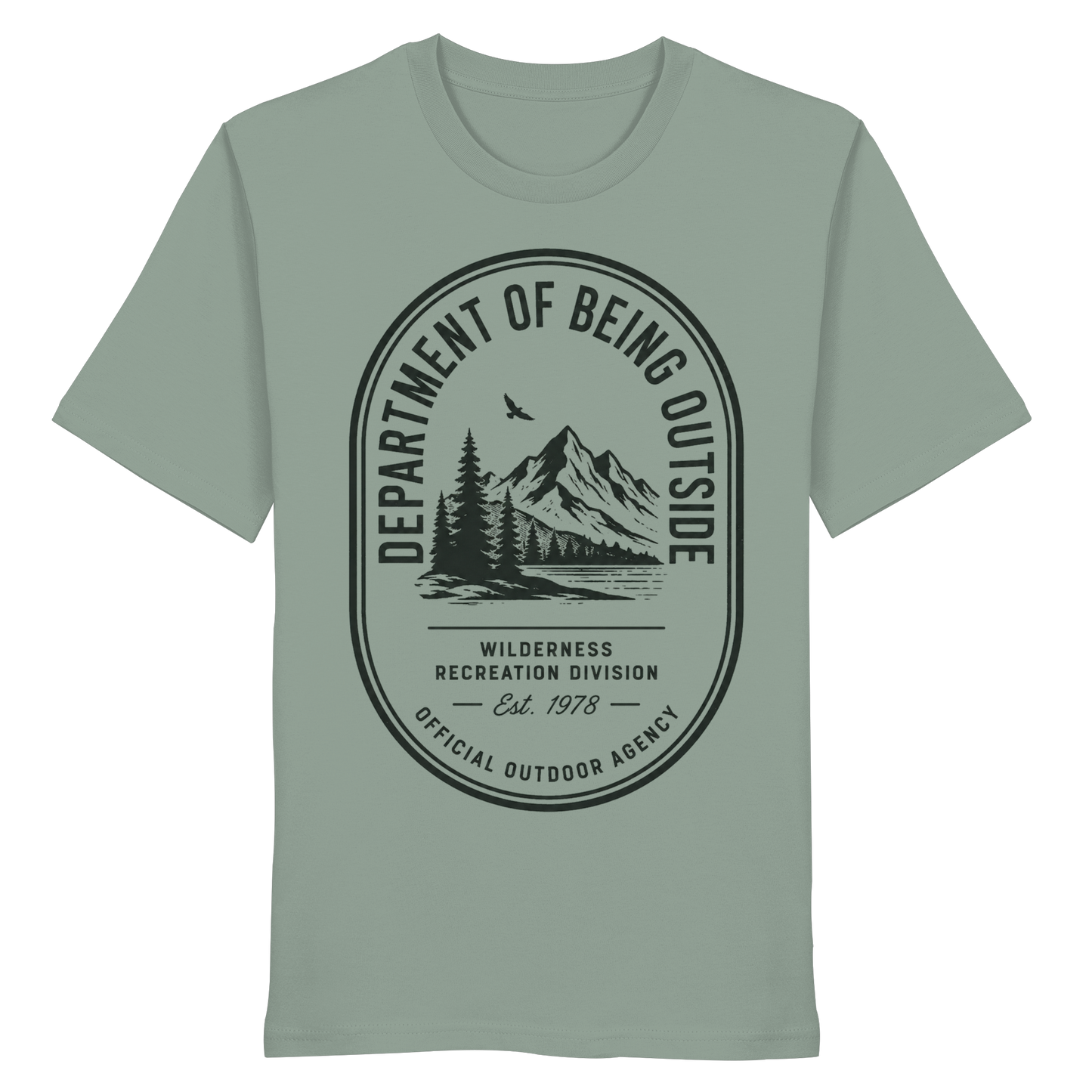 Clever Outdoor Being Outside - Organic Shirt