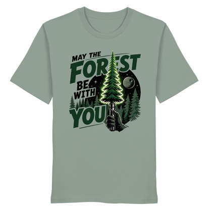 Clever Outdoor May The Forest Be With You - Organic Shirt