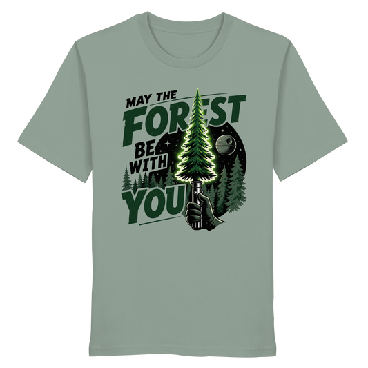 Clever Outdoor May The Forest Be With You - Organic Shirt - clever-outdoor.de