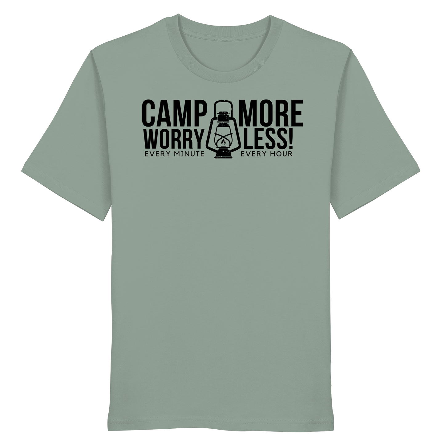 Clever Outdoor Camp More Worry Less  - Organic Shirt