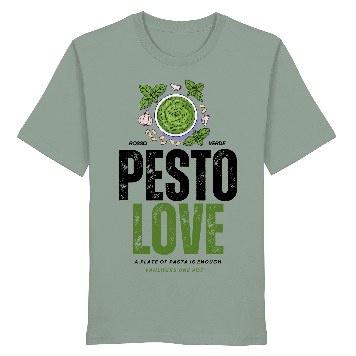 Clever Outdoor Pesto Love - Organic Shirt