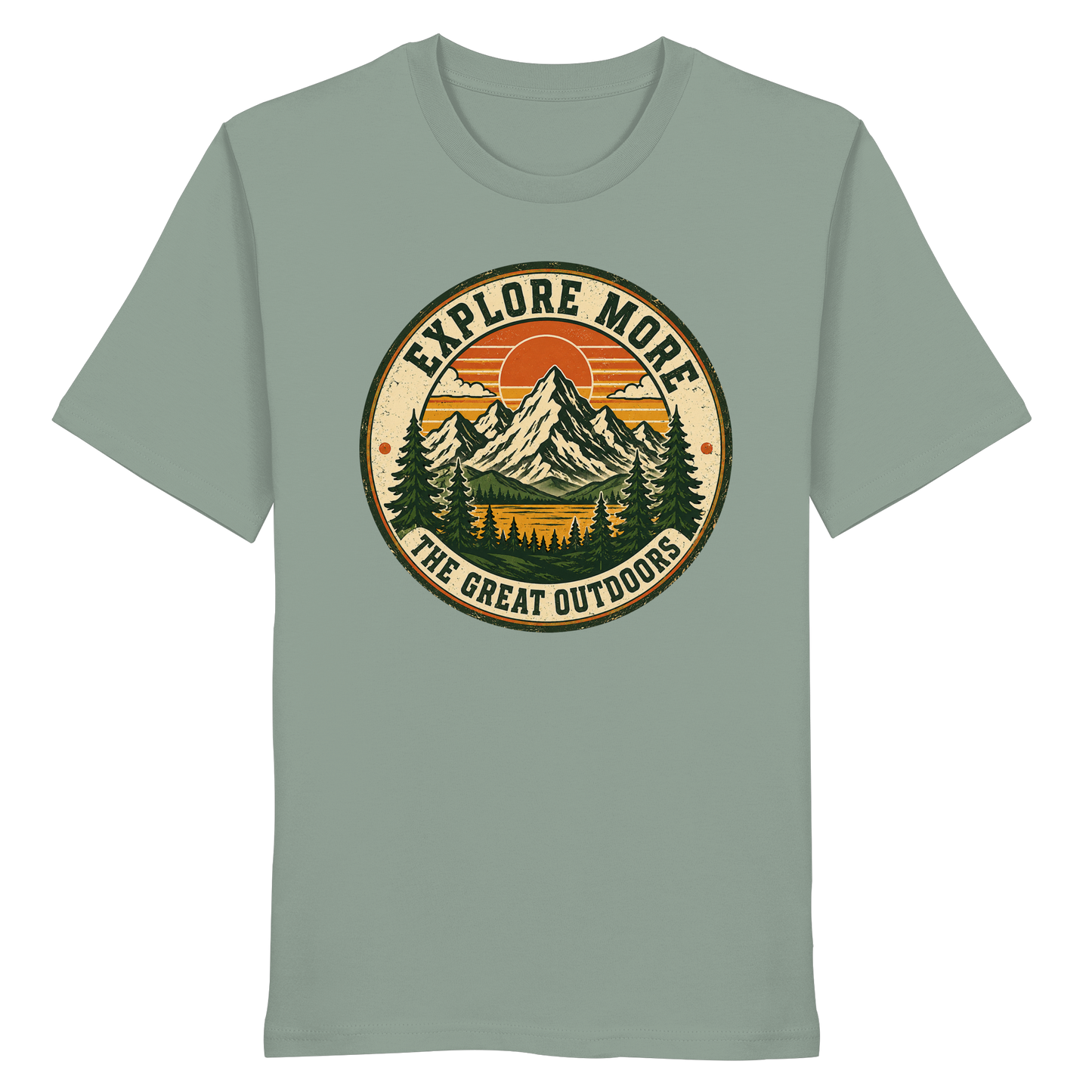 Clever Outdoor Explore More The Great Outdoors - Organic Shirt