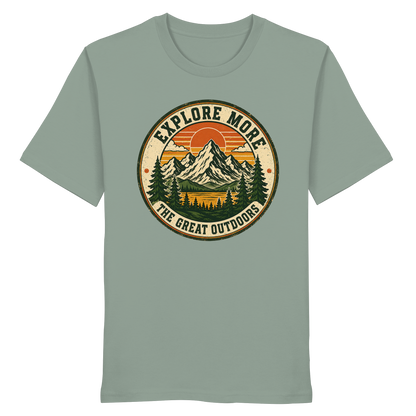 Clever Outdoor Explore More The Great Outdoors - Organic Shirt