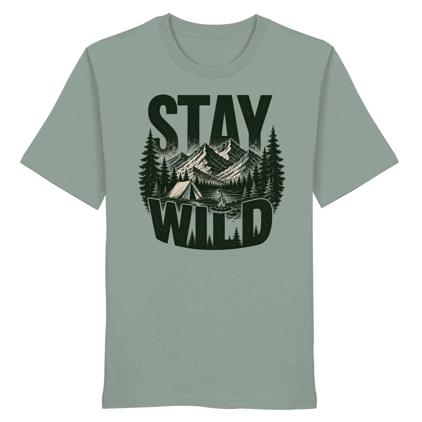 Clever Outdoor Stay Wild  - Organic Shirt