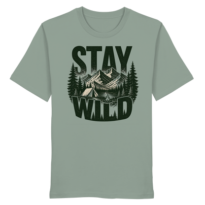 Clever Outdoor Stay Wild  - Organic Shirt