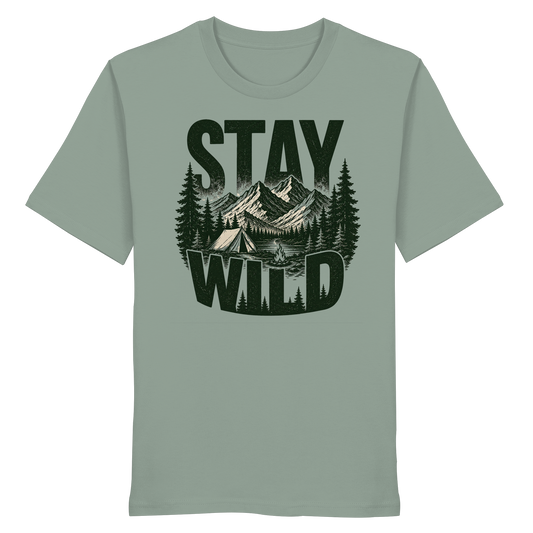 Clever Outdoor Stay Wild  - Organic Shirt - clever-outdoor.de