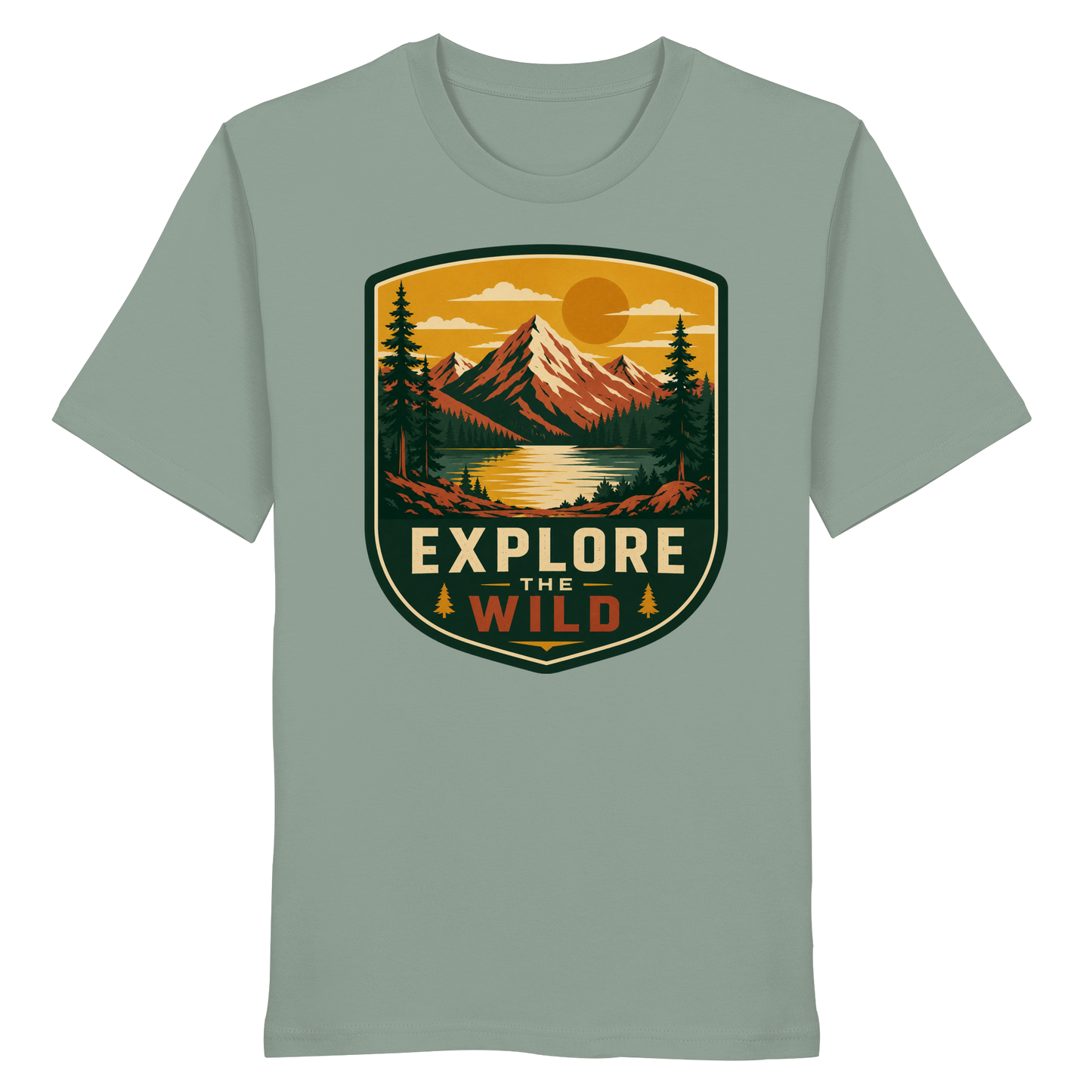Clever Outdoor Explore The Wild - Organic Shirt