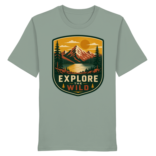 Clever Outdoor Explore The Wild - Organic Shirt - clever-outdoor.de