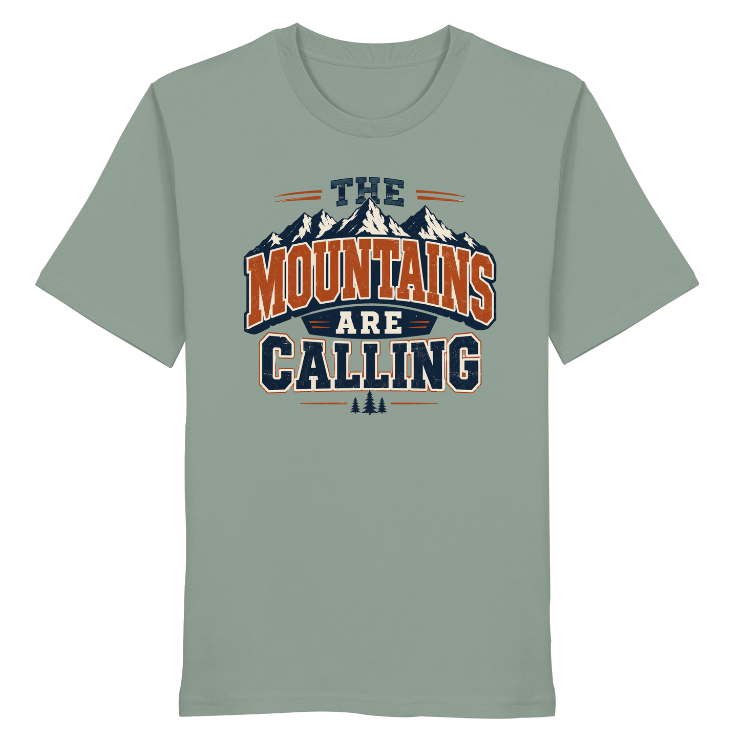 Clever Outdoor The Mountains Are Calling - Organic Shirt