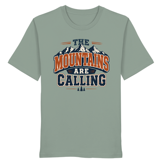 Clever Outdoor The Mountains Are Calling - Organic Shirt - clever-outdoor.de