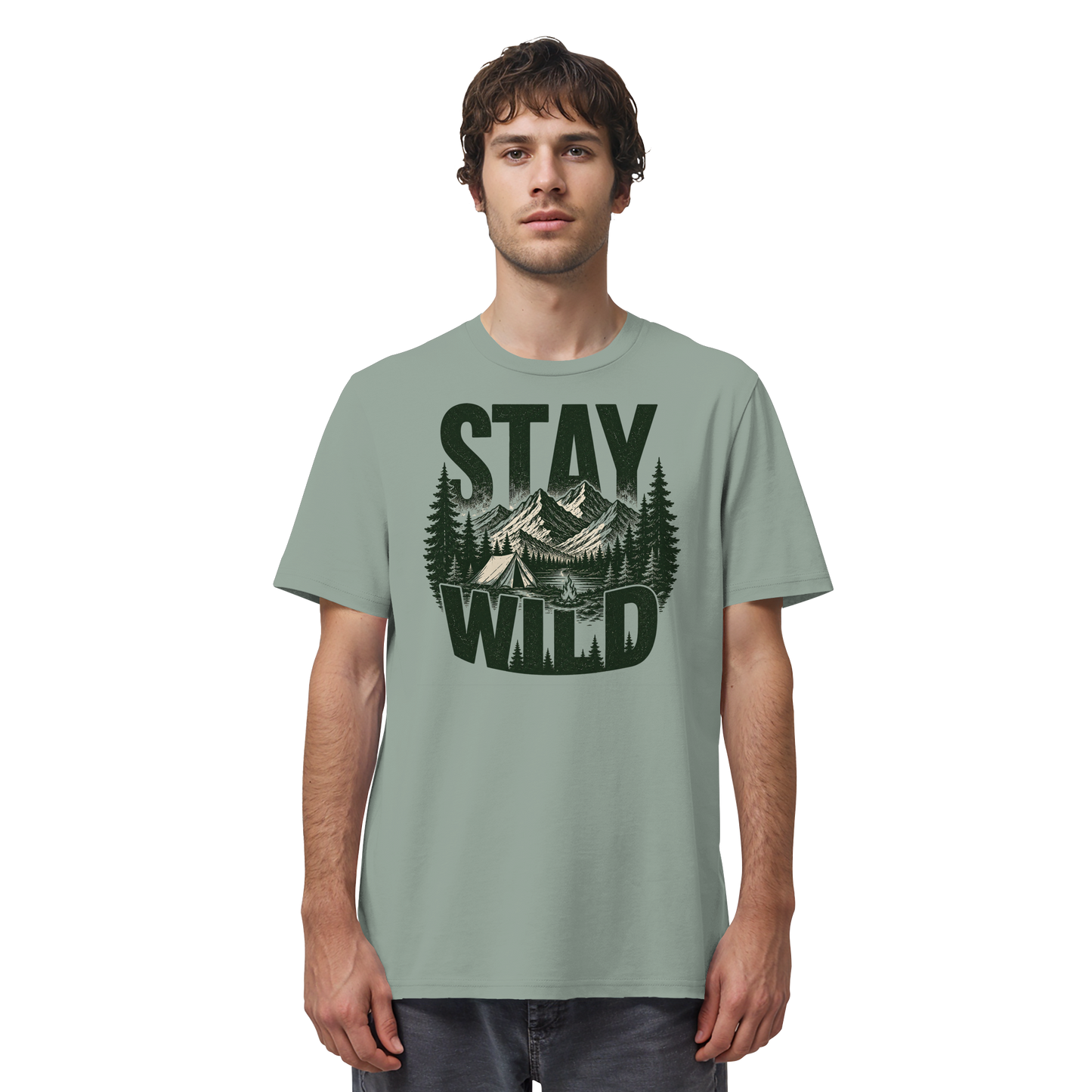 Clever Outdoor Stay Wild  - Organic Shirt
