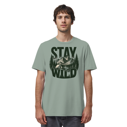 Clever Outdoor Stay Wild  - Organic Shirt