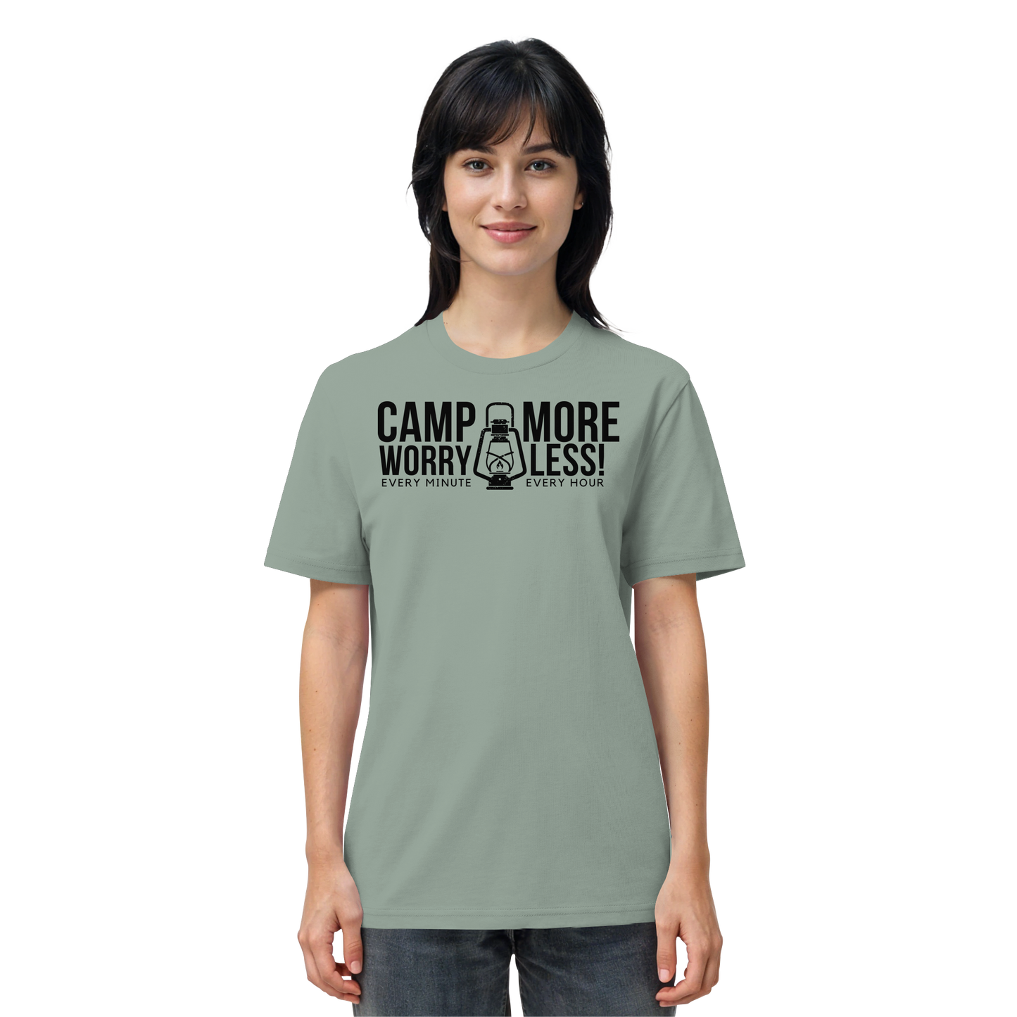 Clever Outdoor Camp More Worry Less  - Organic Shirt