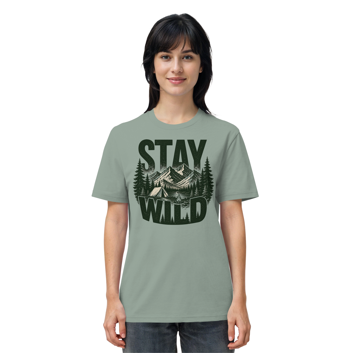 Clever Outdoor Stay Wild  - Organic Shirt
