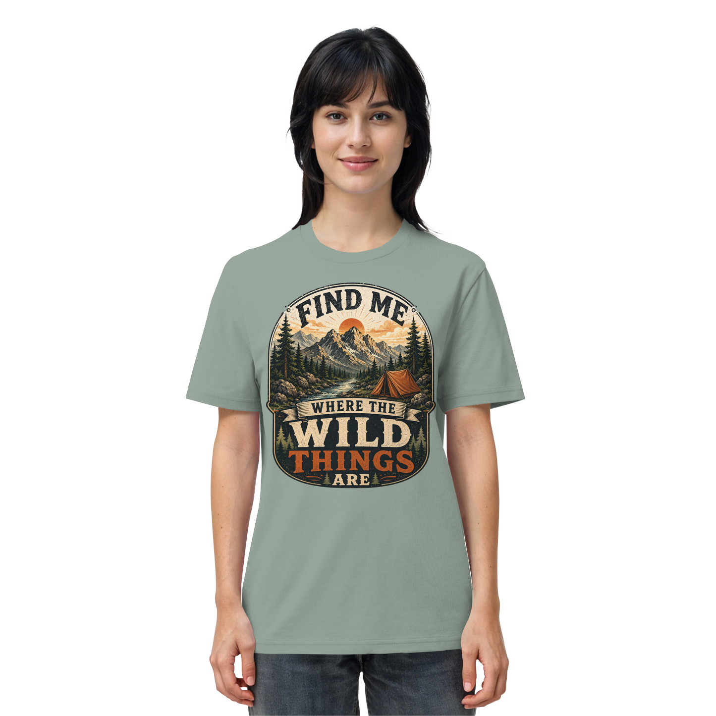 Clever Outdoor Find Me Where The Wild Things Are  - Organic Shirt