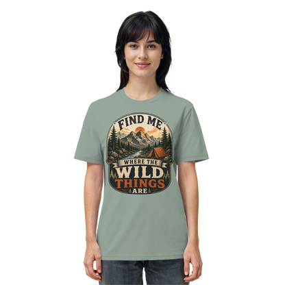 Clever Outdoor Find Me Where The Wild Things Are  - Organic Shirt