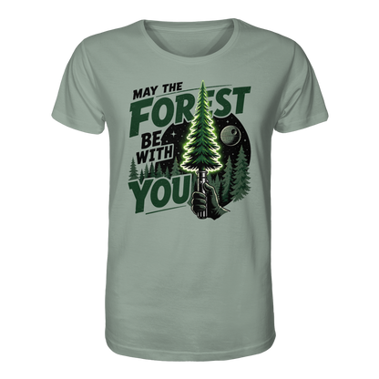 Clever Outdoor May The Forest Be With You - Organic Shirt