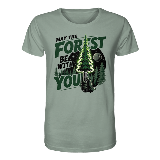 Clever Outdoor May The Forest Be With You - Organic Shirt - clever-outdoor.de
