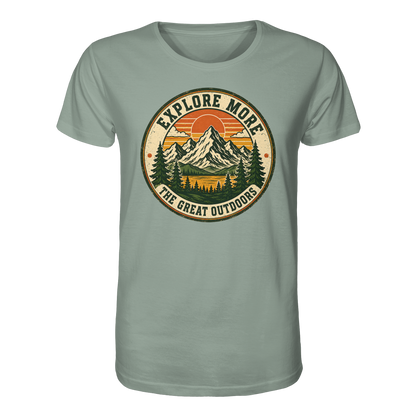 Clever Outdoor Explore More The Great Outdoors - Organic Shirt