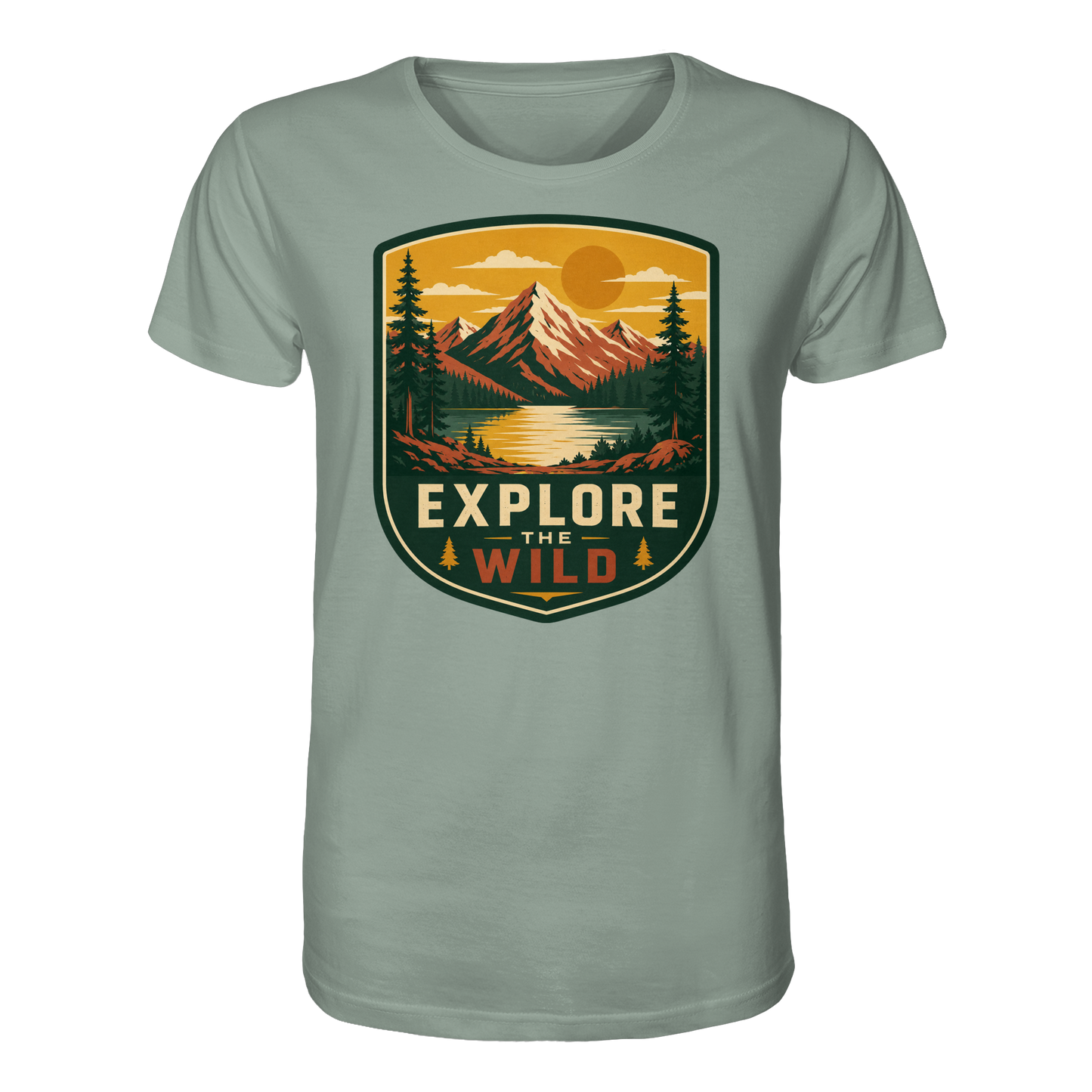 Clever Outdoor Explore The Wild - Organic Shirt
