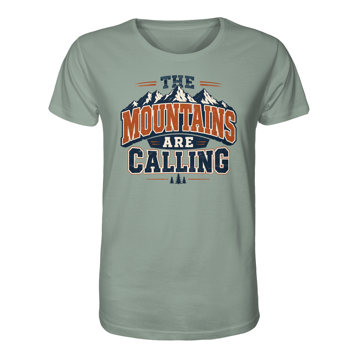 Clever Outdoor The Mountains Are Calling - Organic Shirt