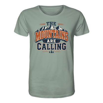 Clever Outdoor The Mountains Are Calling - Organic Shirt