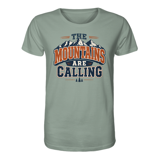 Clever Outdoor The Mountains Are Calling - Organic Shirt - clever-outdoor.de