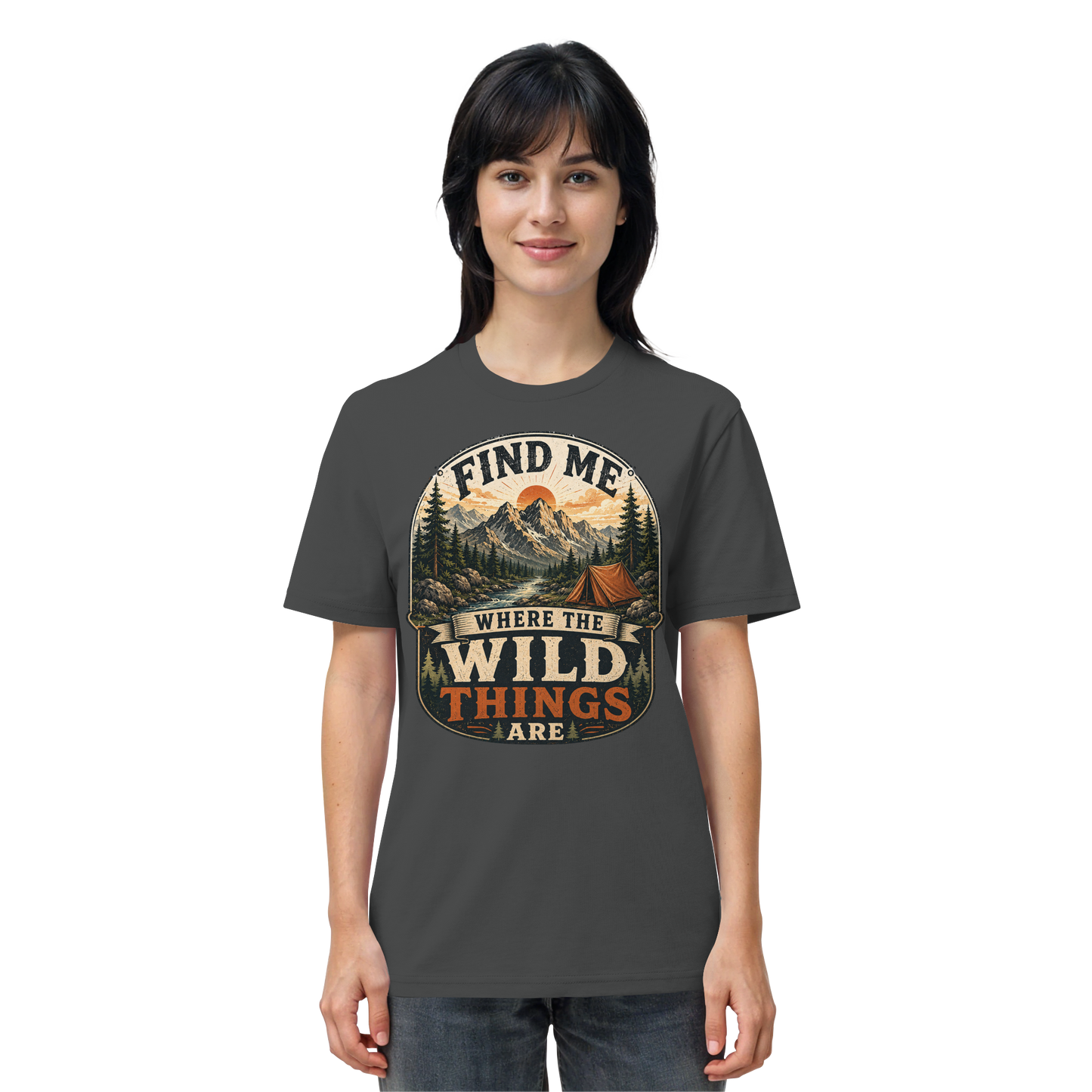 Clever Outdoor Find Me Where The Wild Things Are  - Organic Shirt