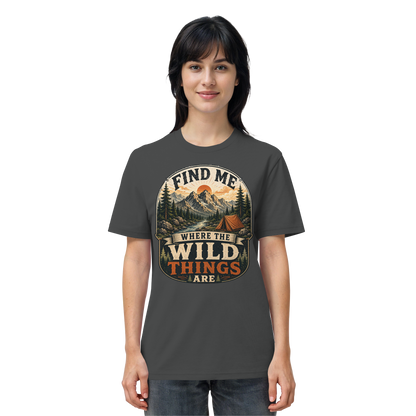 Clever Outdoor Find Me Where The Wild Things Are  - Organic Shirt