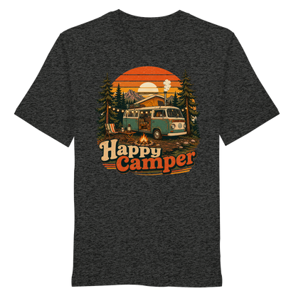 Clever Outdoor Happy Camper - Organic Shirt