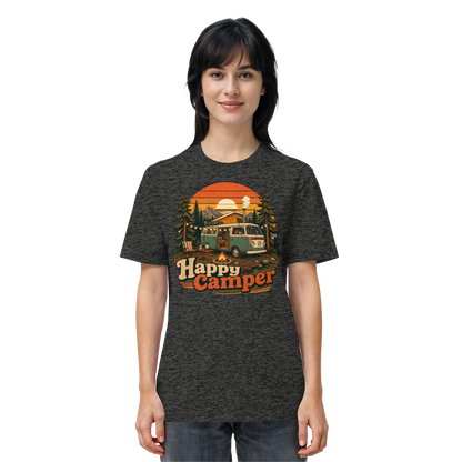 Clever Outdoor Happy Camper - Organic Shirt