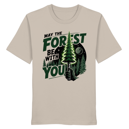 Clever Outdoor May The Forest Be With You - Organic Shirt