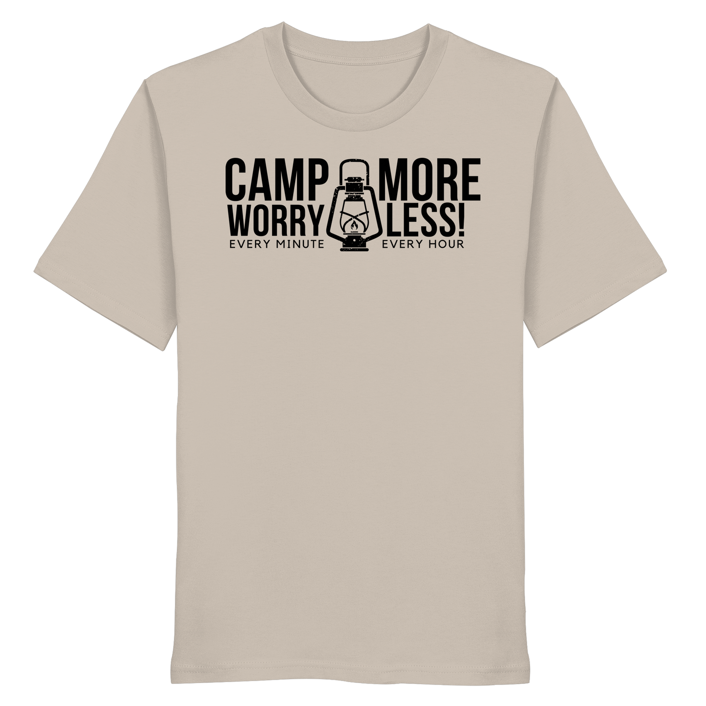 Clever Outdoor Camp More Worry Less  - Organic Shirt