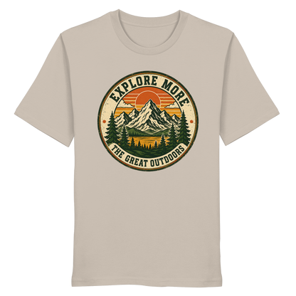Clever Outdoor Explore More The Great Outdoors - Organic Shirt
