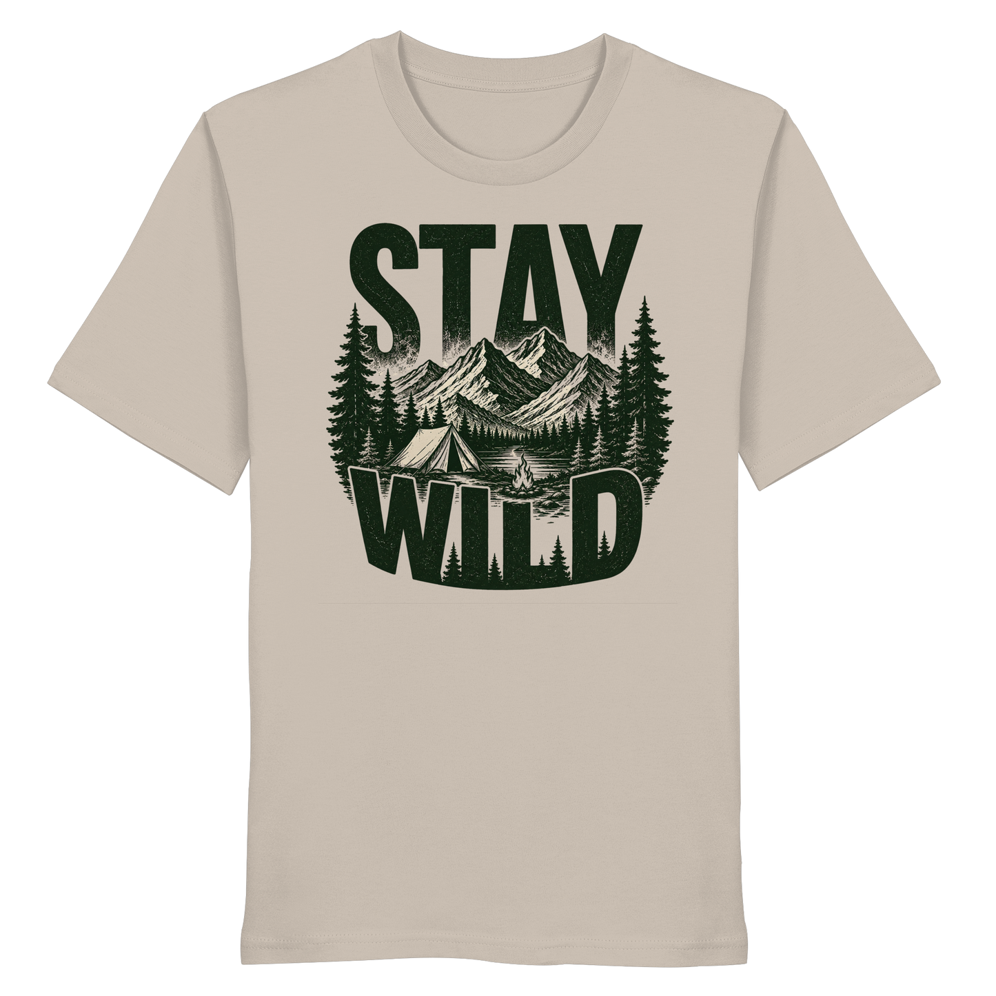 Clever Outdoor Stay Wild  - Organic Shirt