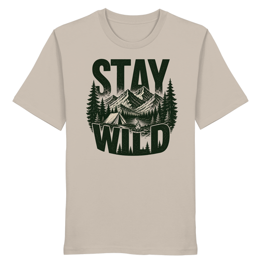 Clever Outdoor Stay Wild  - Organic Shirt - clever-outdoor.de