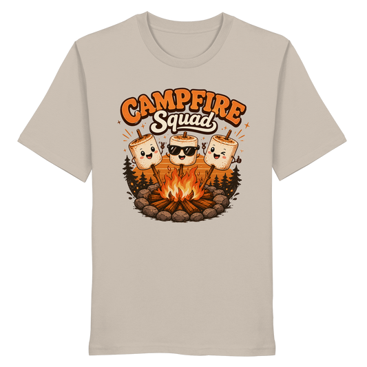 Clever Outdoor Campfire Squad - Organic Shirt - clever-outdoor.de