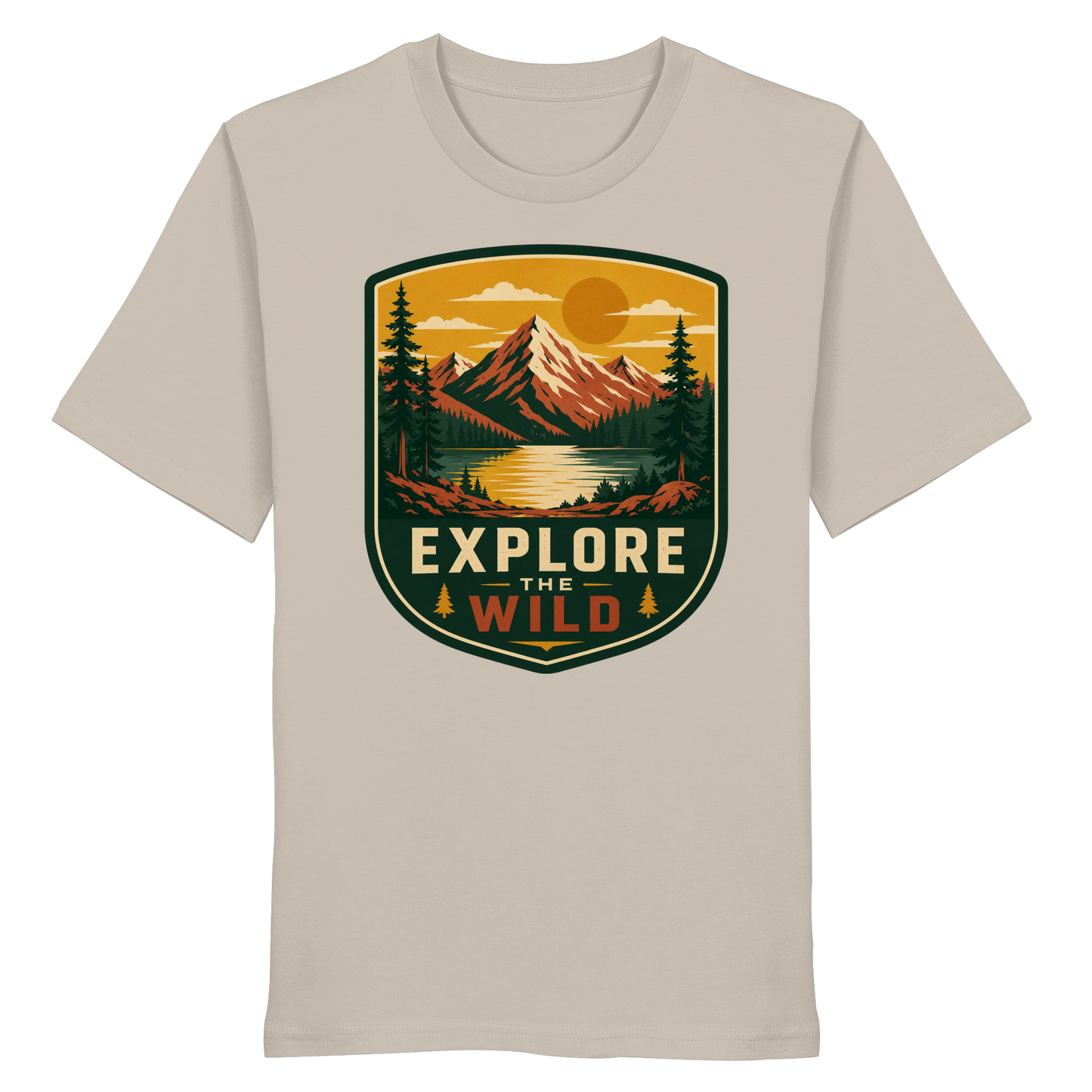 Clever Outdoor Explore The Wild - Organic Shirt