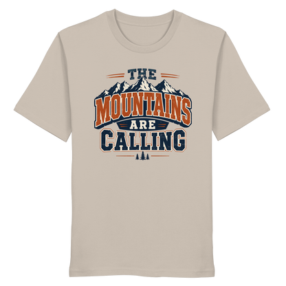 Clever Outdoor The Mountains Are Calling - Organic Shirt