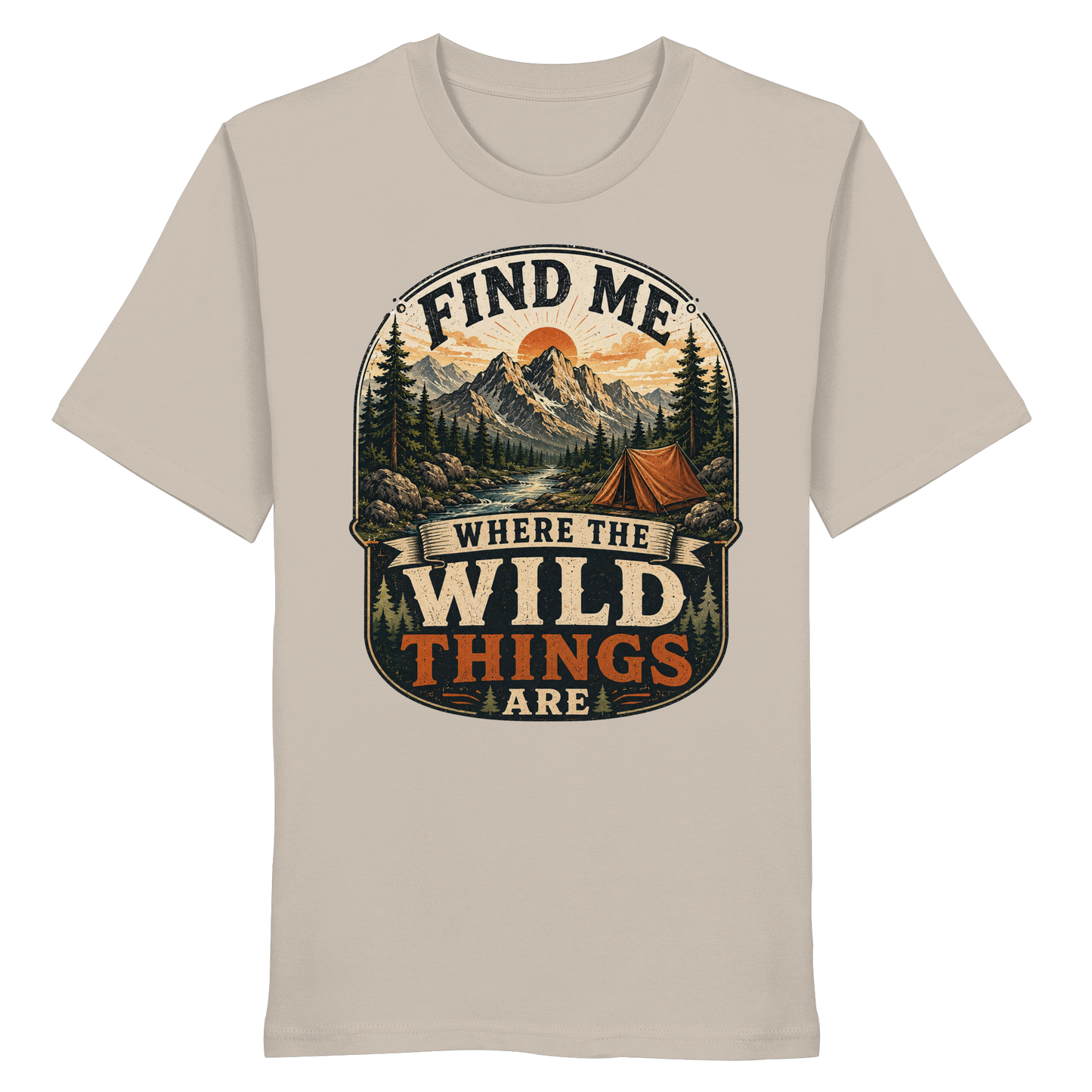 Clever Outdoor Find Me Where The Wild Things Are  - Organic Shirt