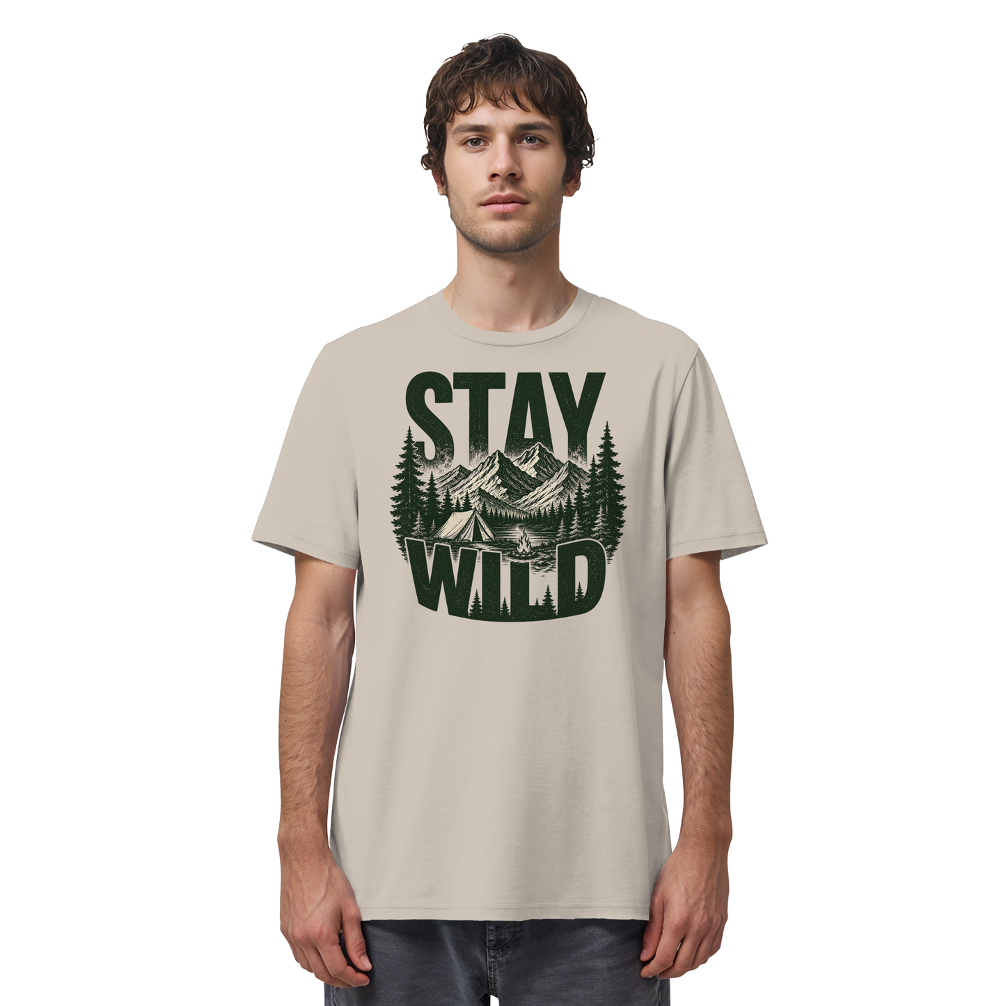 Clever Outdoor Stay Wild  - Organic Shirt