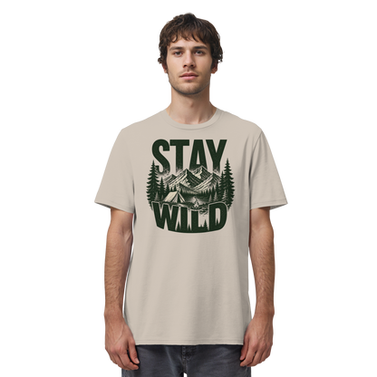 Clever Outdoor Stay Wild  - Organic Shirt