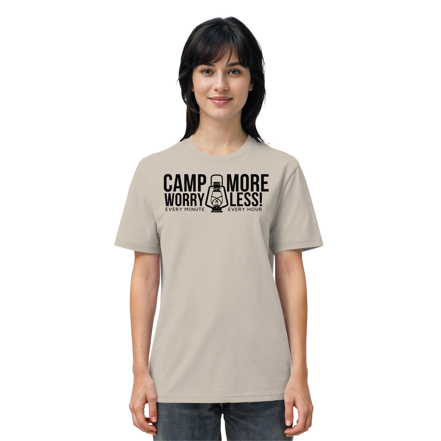 Clever Outdoor Camp More Worry Less  - Organic Shirt