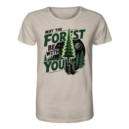 Clever Outdoor May The Forest Be With You - Organic Shirt