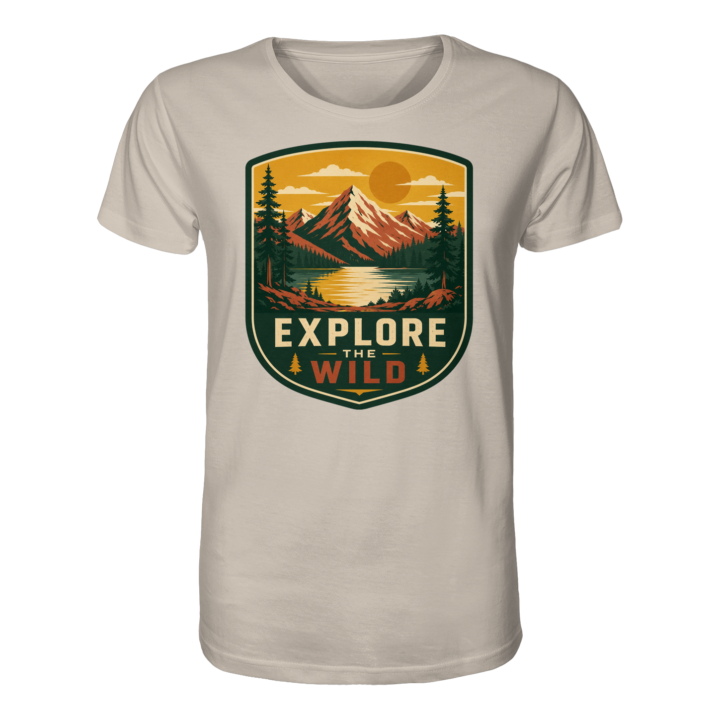 Clever Outdoor Explore The Wild - Organic Shirt