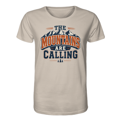 Clever Outdoor The Mountains Are Calling - Organic Shirt