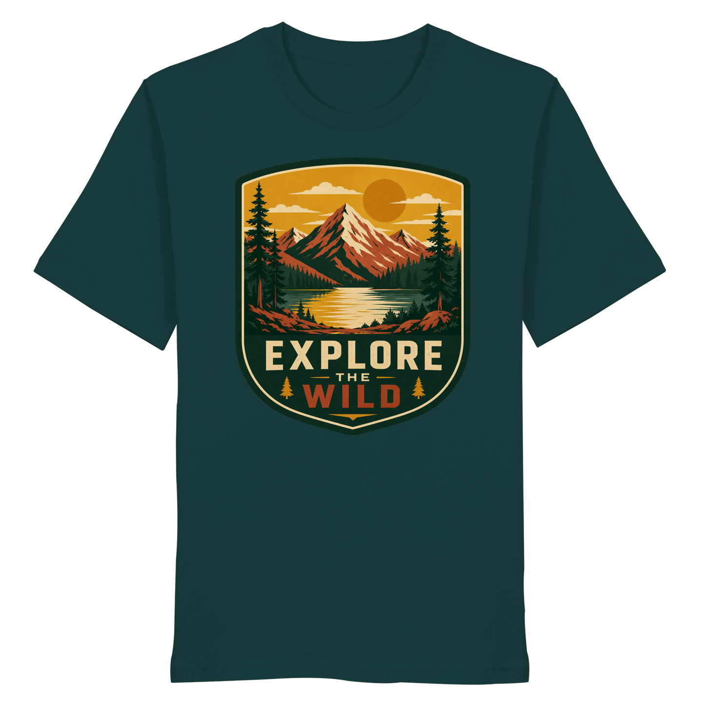 Clever Outdoor Explore The Wild - Organic Shirt