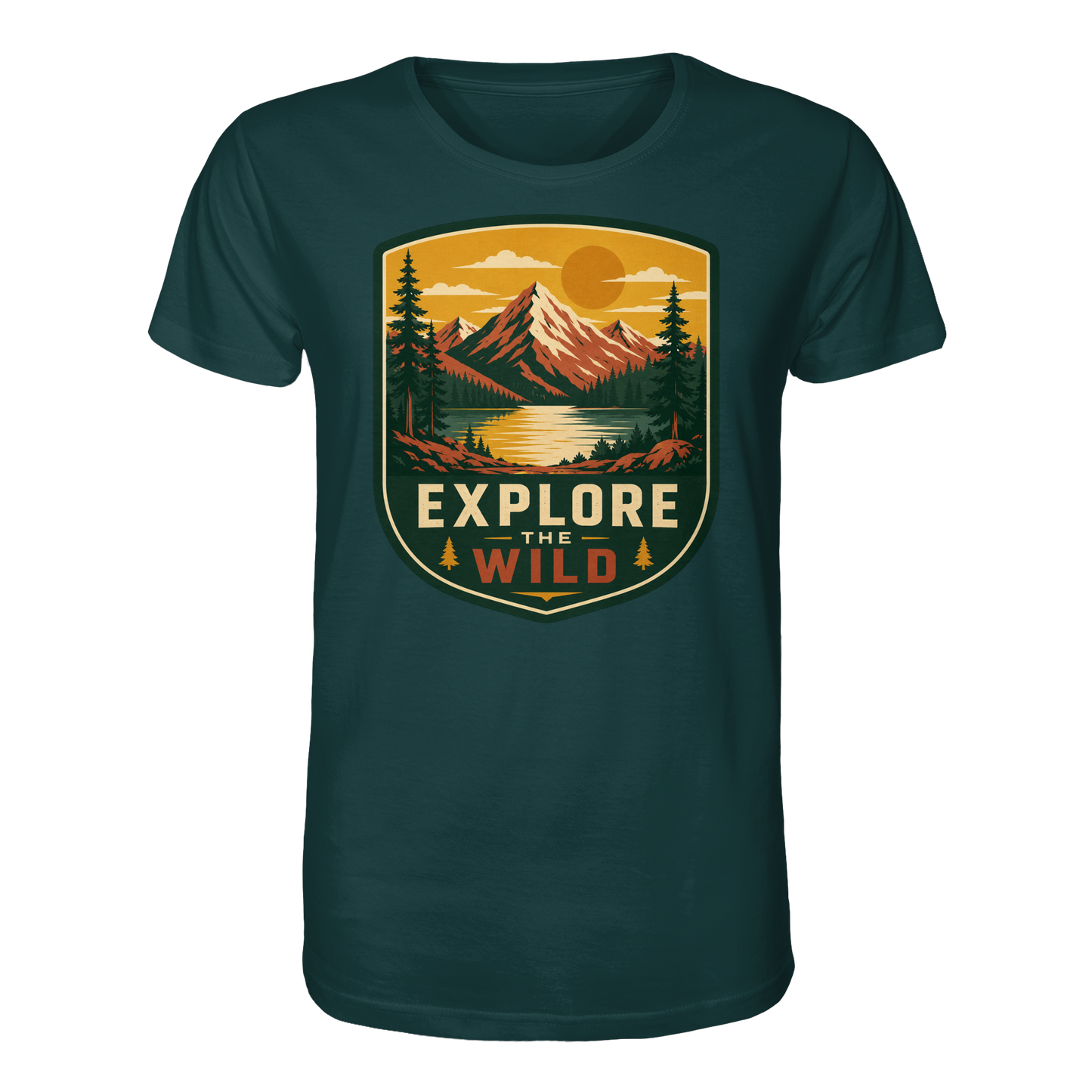 Clever Outdoor Explore The Wild - Organic Shirt