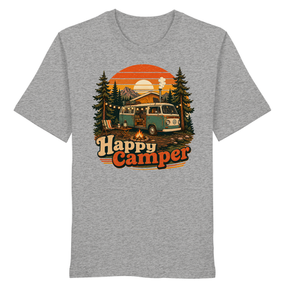 Clever Outdoor Happy Camper - Organic Shirt